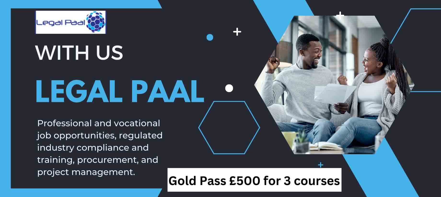 Gold Pass £500 for 3 courses